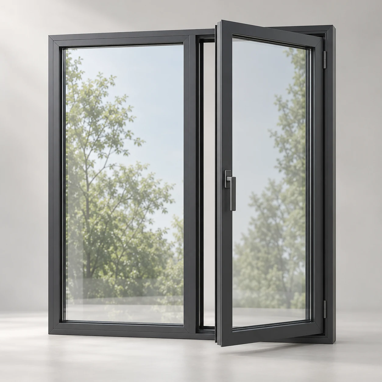 Aluminiumfenster – Symbolbild